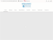 Tablet Screenshot of ncwindowanddoor.com